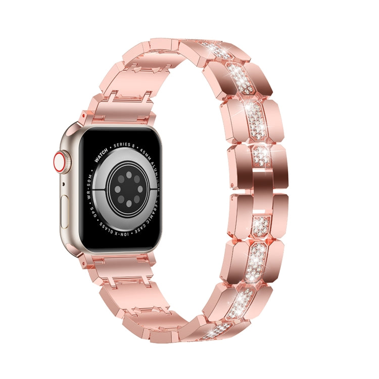 Diamond Metal Watch Band, For Apple Watch 3 42mm, For Apple Watch 2 42mm, For Apple Watch 2 38mm